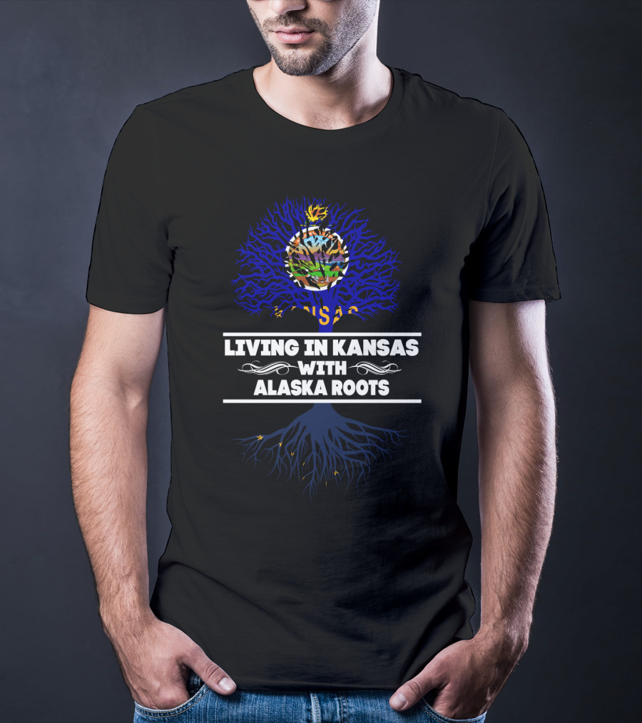 Kansas Life With Deep Alaska Heritage Symbolism T-Shirt