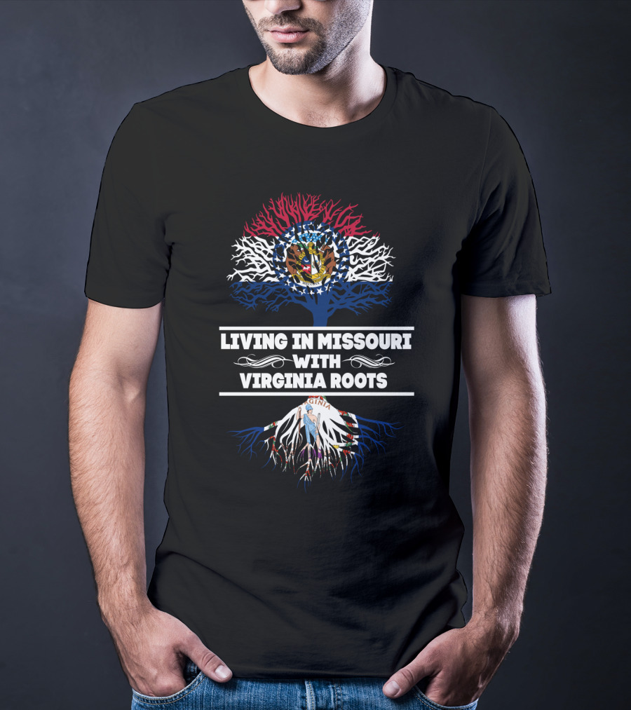 Missouri State Pride Intertwined With Deep Virginian Heritage T-Shirt
