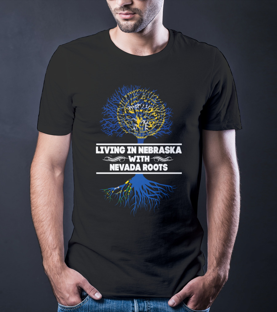 Celebrating Nebraska Life Embracing Deep Nevada Roots With State Seal T-Shirt