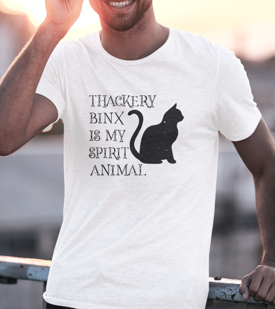 Thackery Binx Is My Spirit Animal Cat T-Shirt