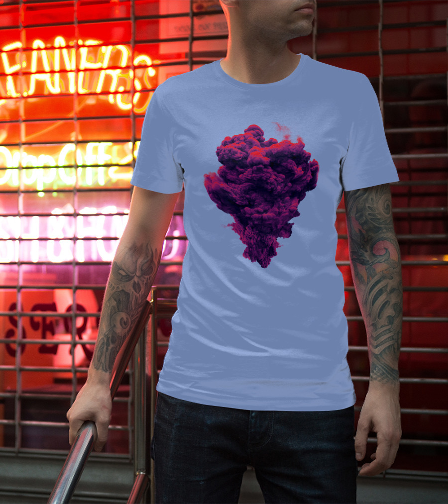 Mountain Smoke Vivid Explosion T-Shirt