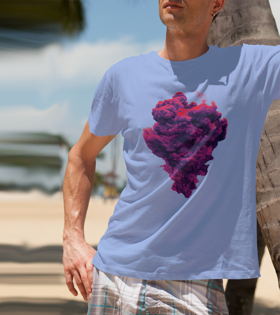 Mountain Smoke Vivid Explosion T-Shirt