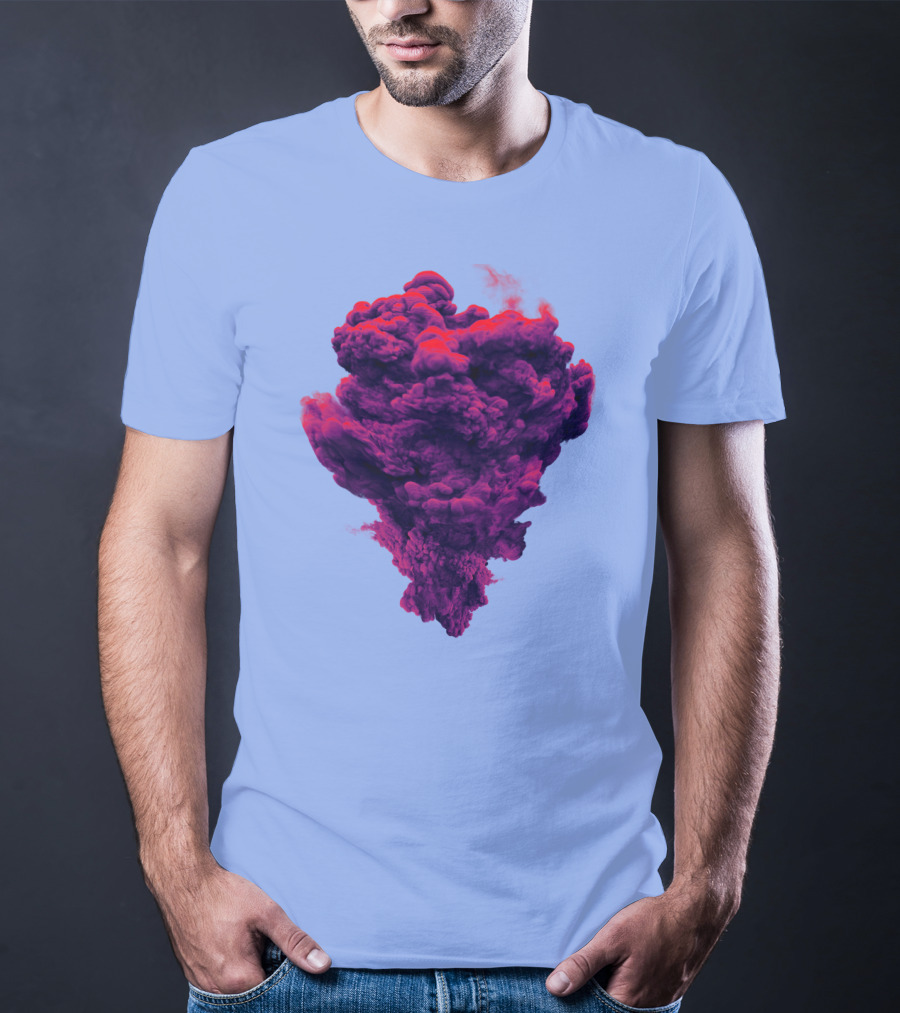 Mountain Smoke Vivid Explosion T-Shirt