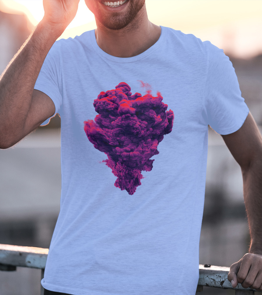 Mountain Smoke Vivid Explosion T-Shirt
