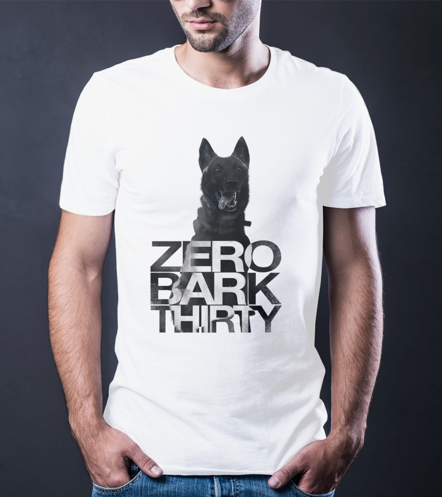 Zero Bark Thirty Hero Dog Conan T-Shirt