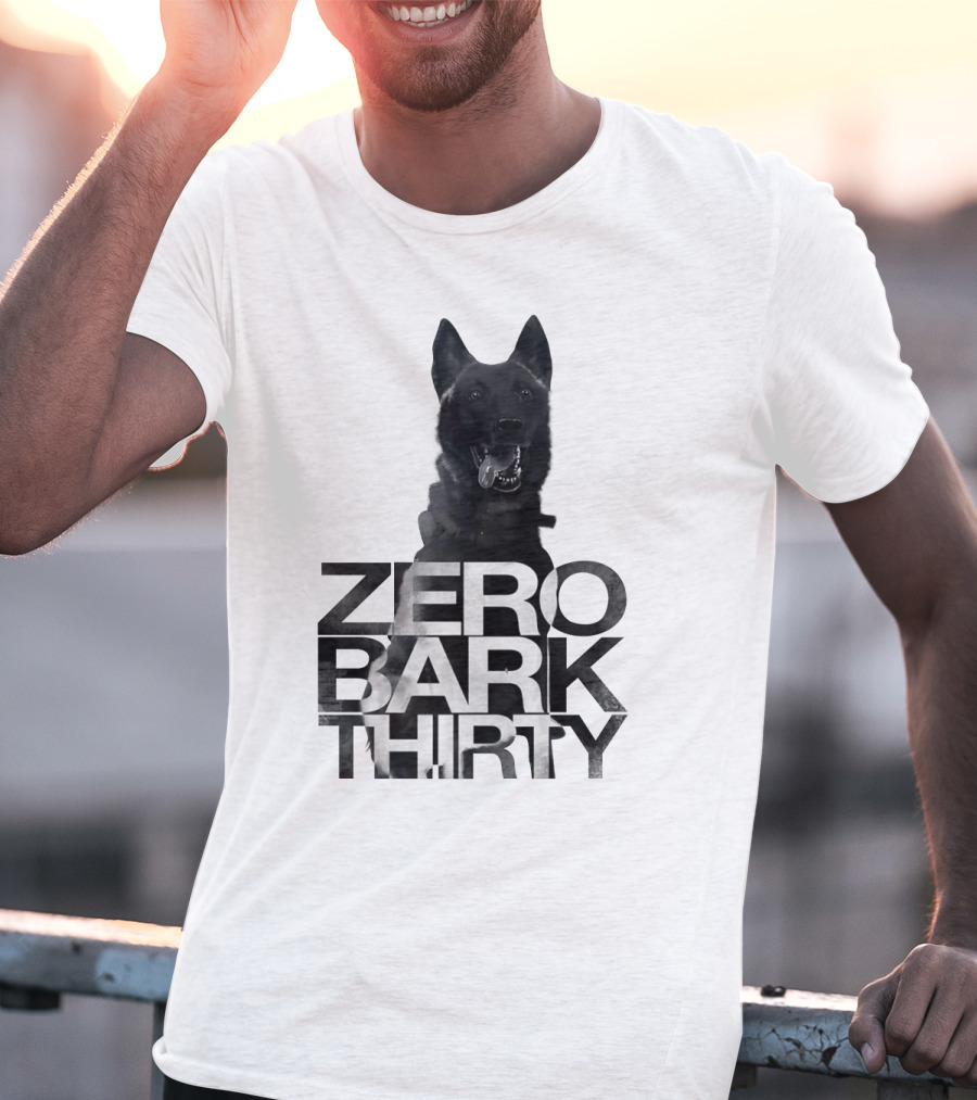Zero Bark Thirty Hero Dog Conan T-Shirt