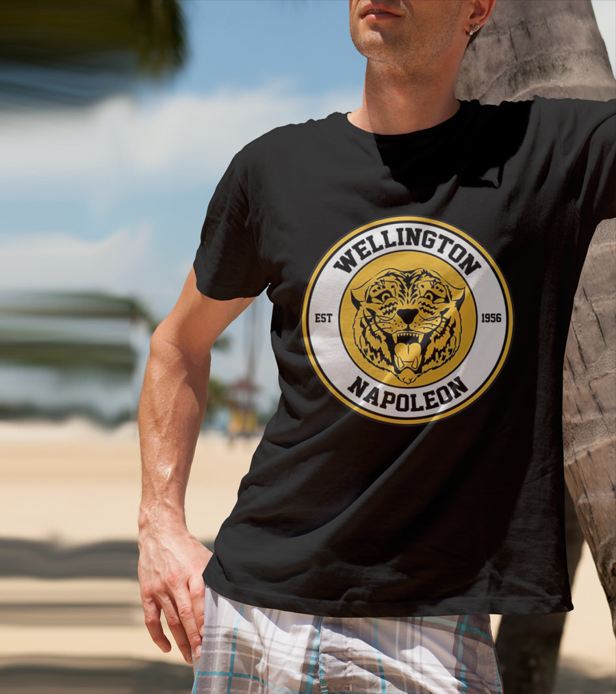 Wellington Napoleon Tigers EST 1956 Tiger Emblem T-Shirt
