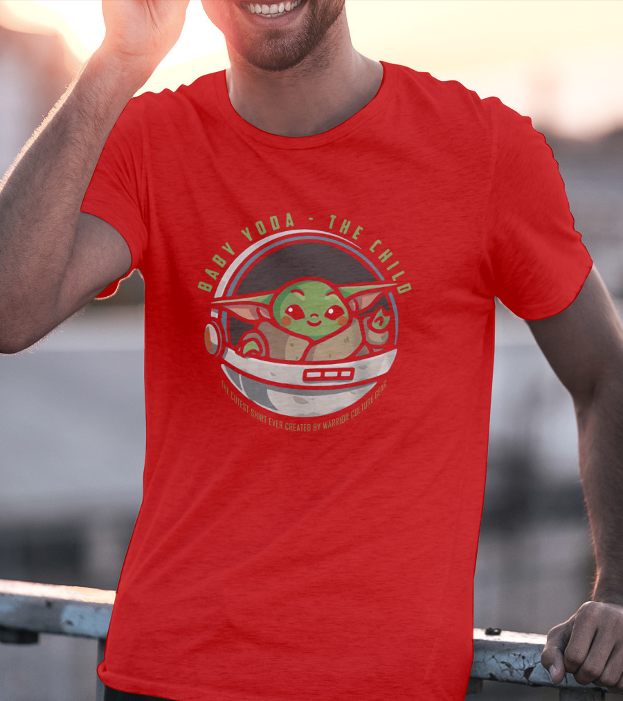 Baby Yoda The Child The Cutest Shirt Ever Created Warrior Culture Gear T-Shirt