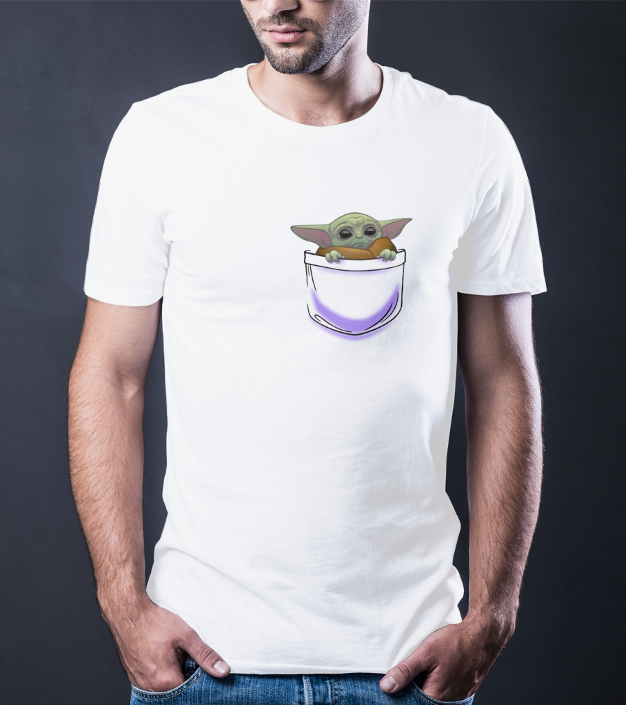 Star Wars The Child Grogu In Pocket T-Shirt