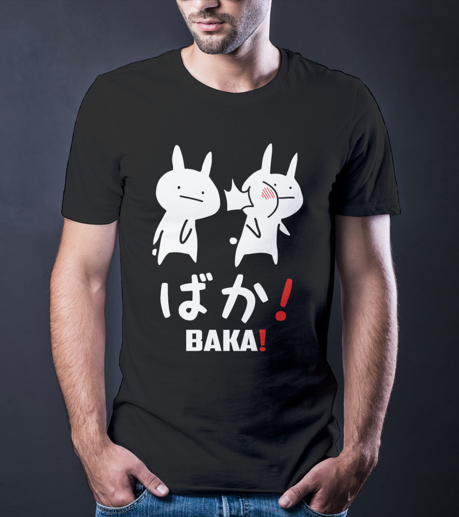 Anime Baka Rabbit Slap BAKA Japanese T-Shirt