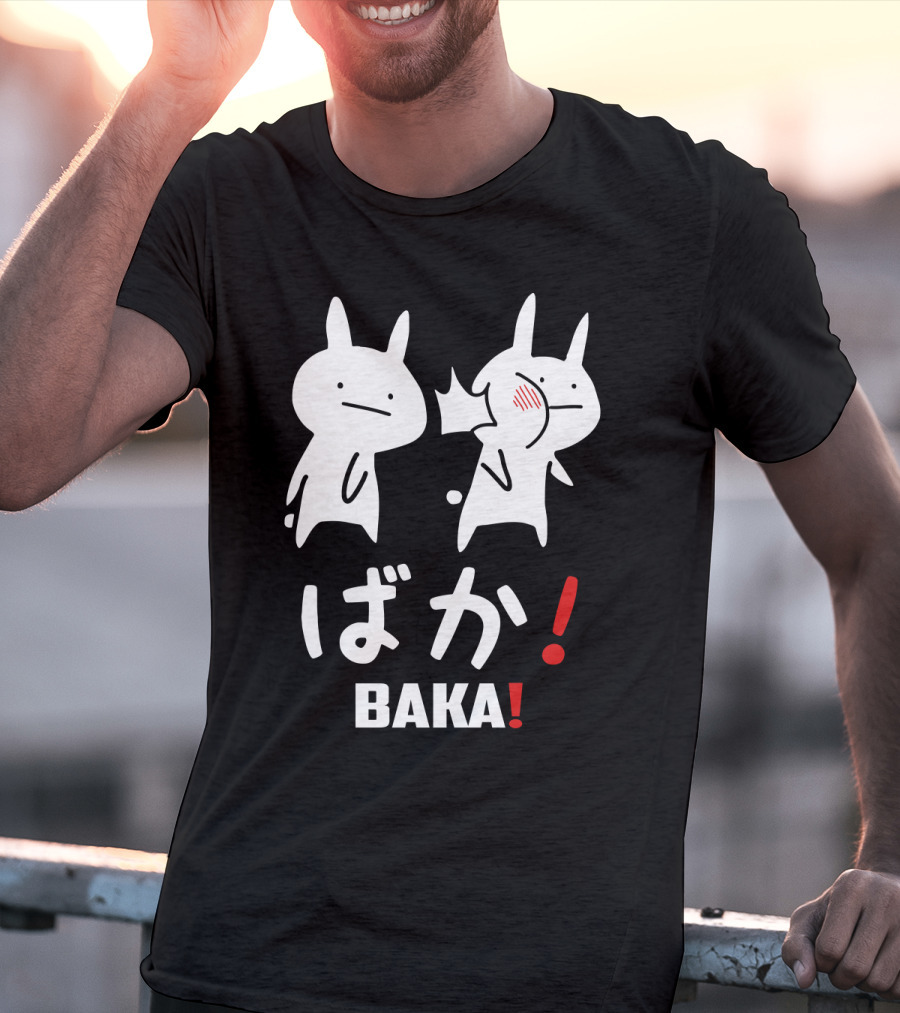 Anime Baka Rabbit Slap BAKA Japanese T-Shirt