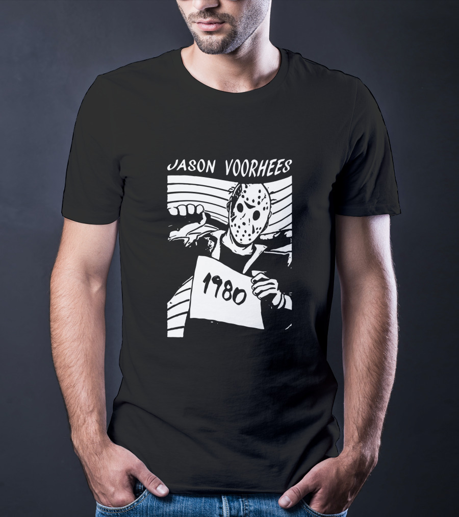 Jason Voorhees 1980 Horror Movie Iconic T-Shirt
