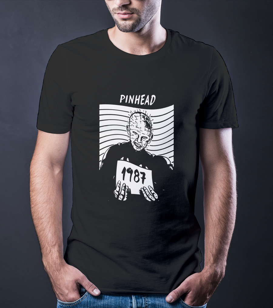 Pinhead 1987 Classic Halloween T-Shirt