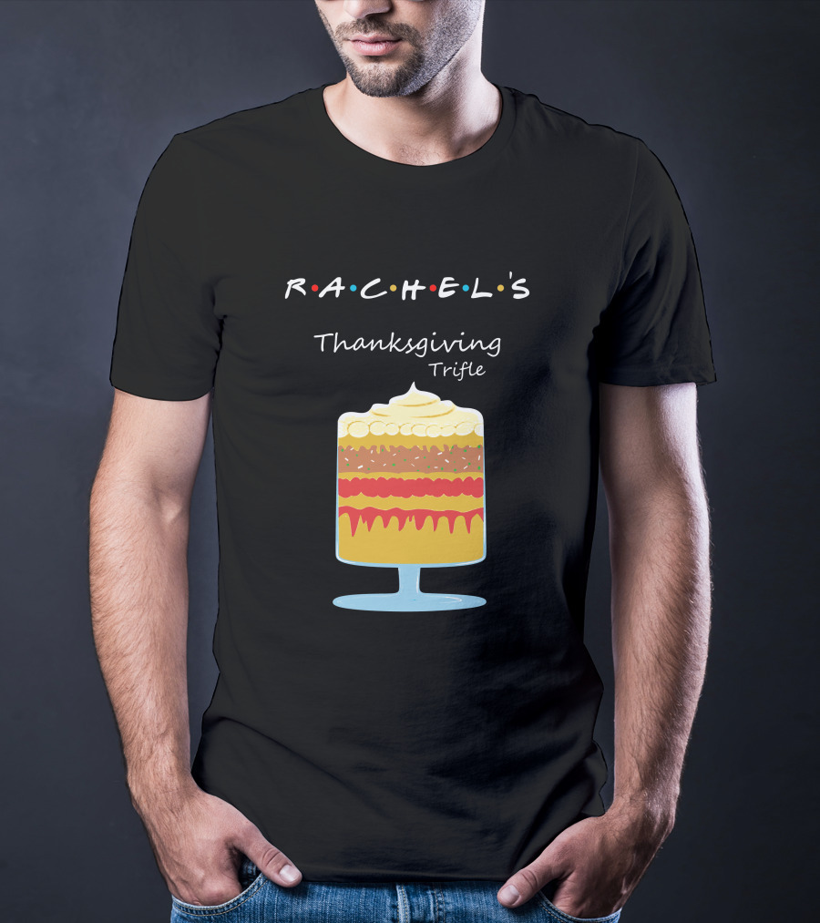 Rachel's Thanksgiving Trifle With Iconic Colored Dots T-Shirt