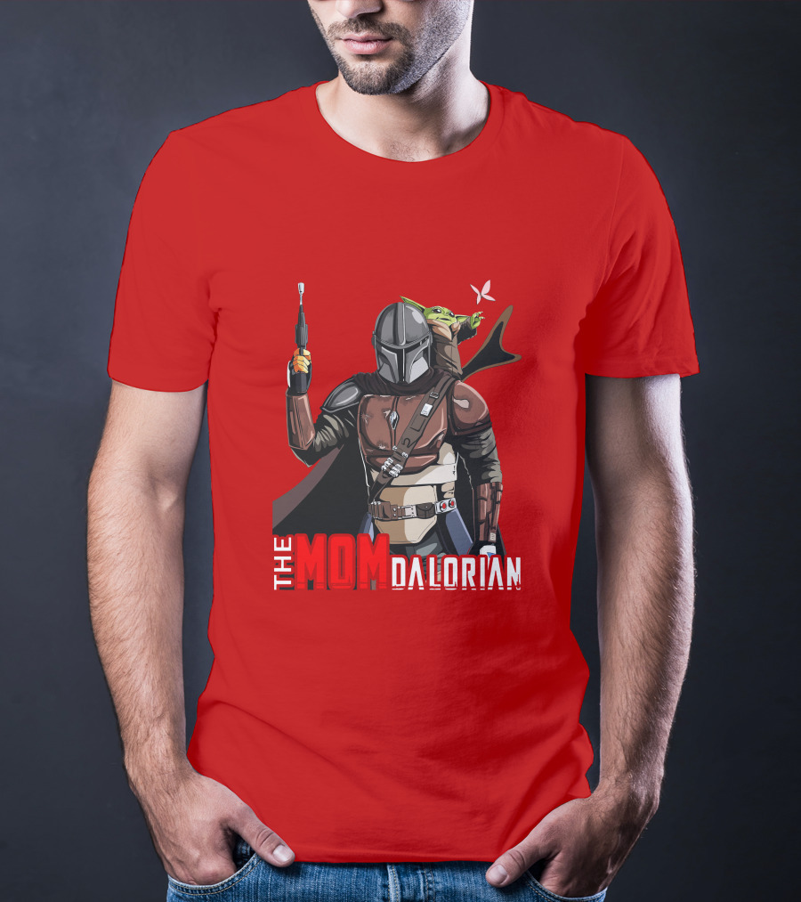 The Mom Dalorian Baby Yoda T-Shirt