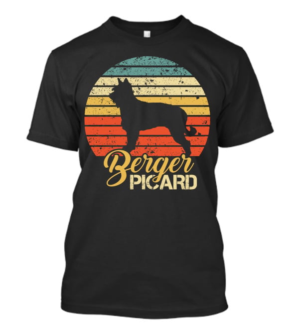 Retro Sunset Berger Picard T-Shirt