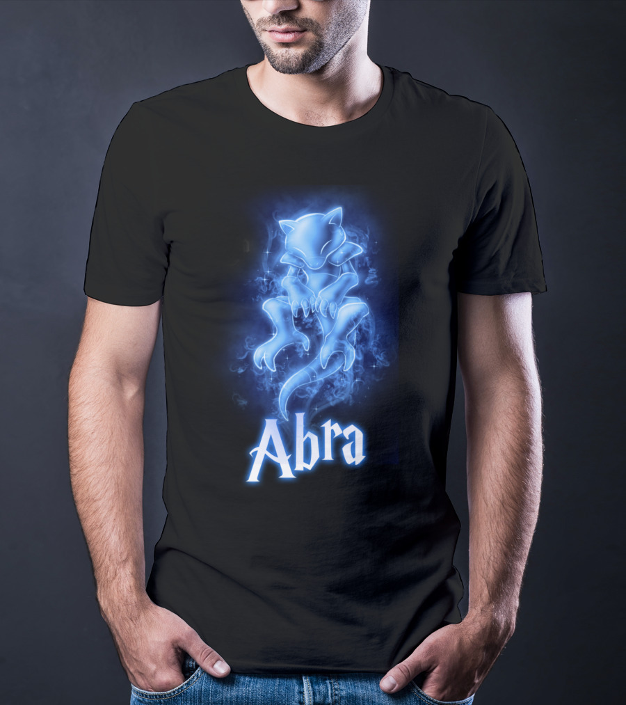 Abra Pokémon Patronus Luminescent Aura T-Shirt