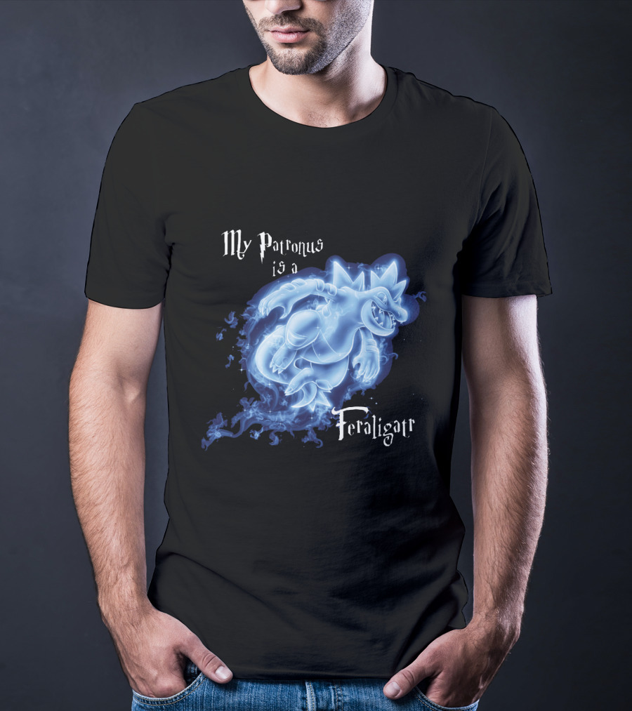 My Patronus Is A Feraligatr Pokemon Patronus T-Shirt