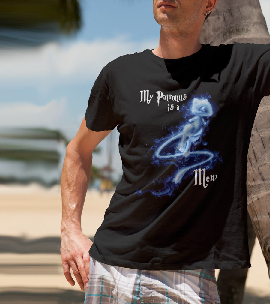 My Patronus Is A Mew Pokemon T-Shirt