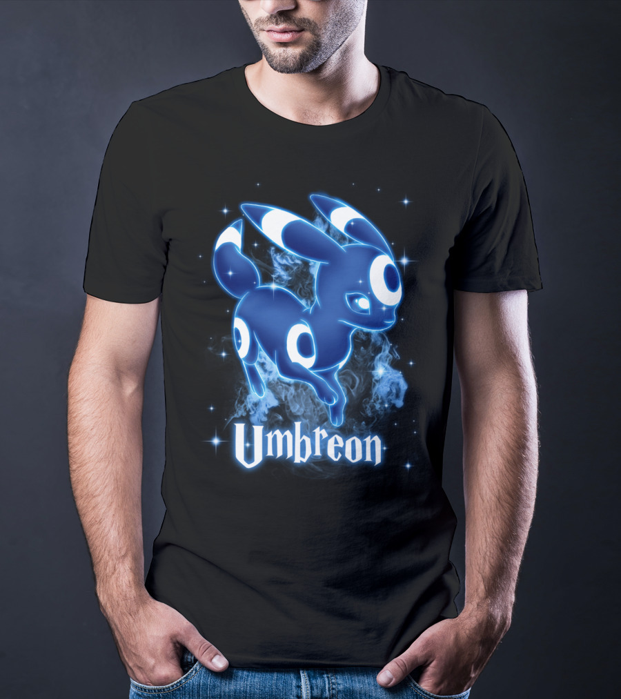 Umbreon Pokemon Patronus Magical Creature Aura T-Shirt