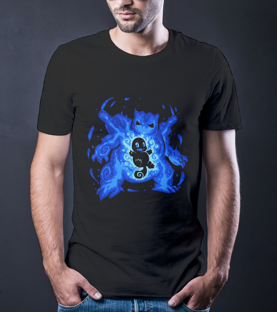 Evolution Pokemon Blastoise Water Type Charizard Elemental T-Shirt