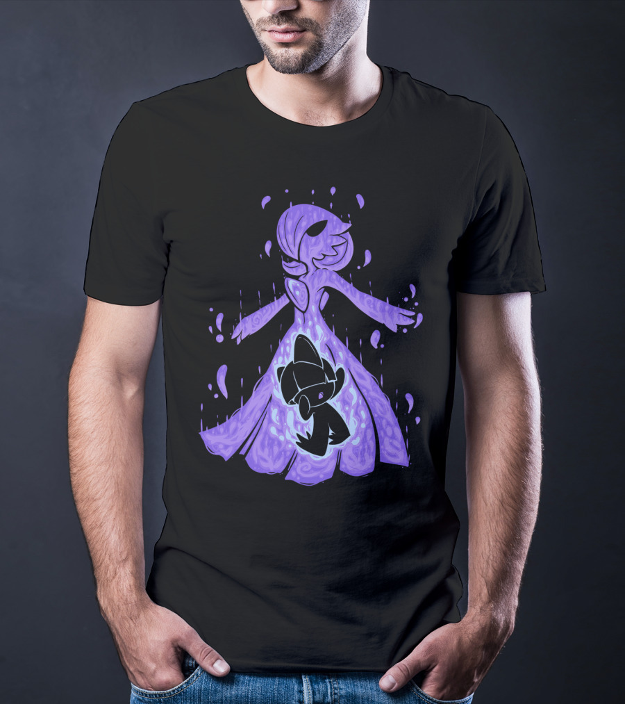 Evolution Pokemon Gardevoir Ralts Transformation T-Shirt
