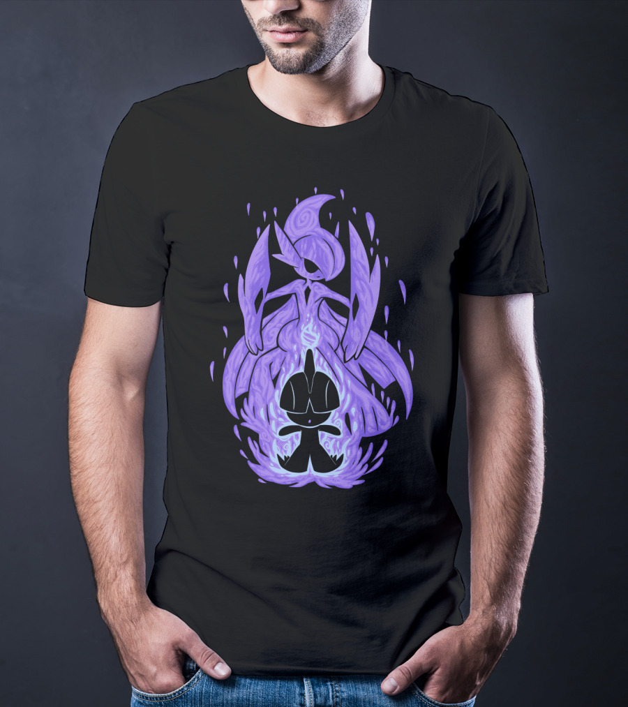 Evolution Pokemon Mega Gallade Purple Aura Transformation T-Shirt