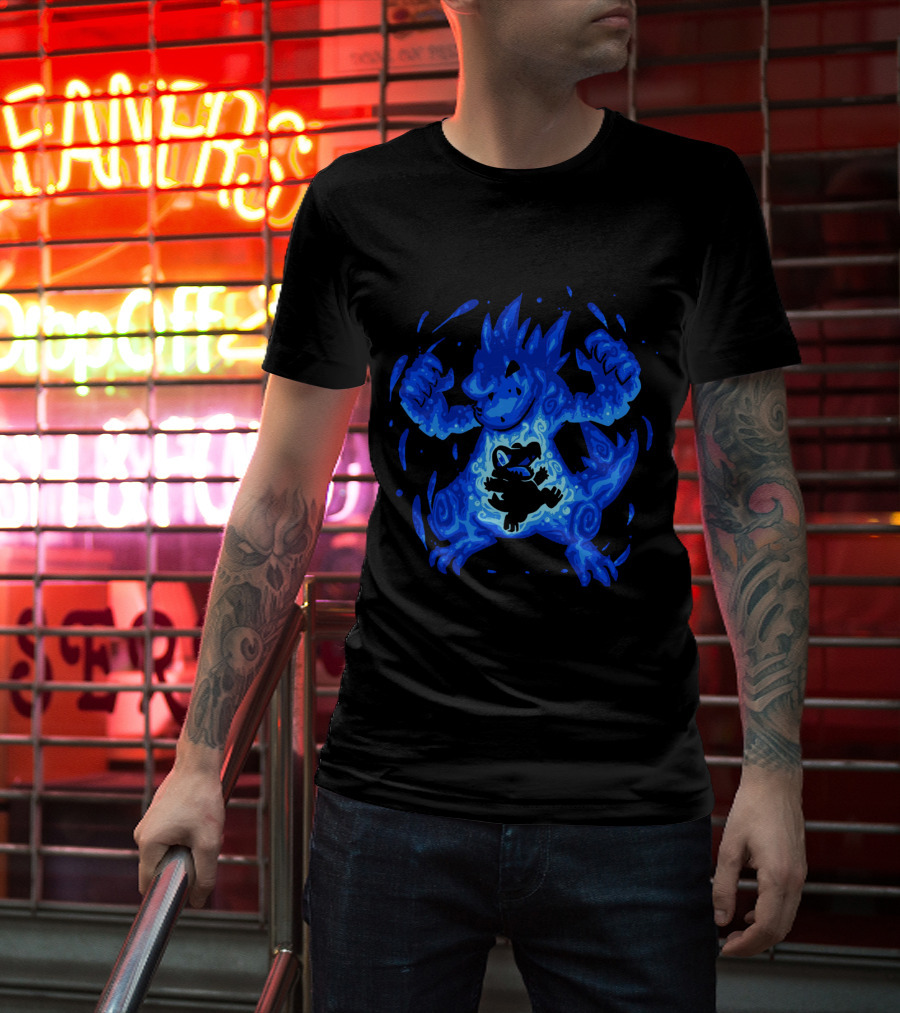 Evolution Pokemon Totodile Feraligatr Transformation T-Shirt