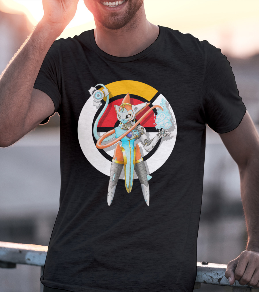 Pokemon Deoxys X Overwatch Symmetra Mashup T-Shirt