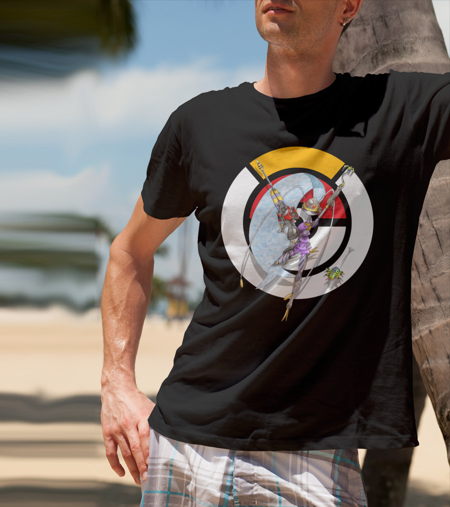 Pokemon X Over Pheromosa X Widowmaker Crossover Fan T-Shirt