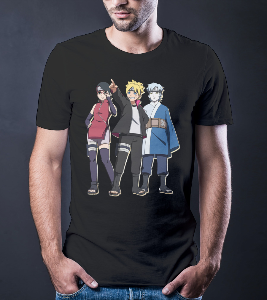 Boruto Sadara Mitsuki Team T-Shirt