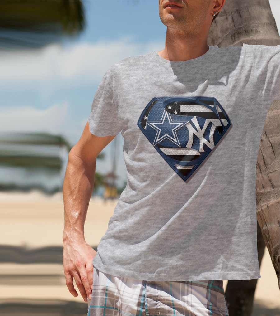Super Cowboys Yankees Star T-Shirt