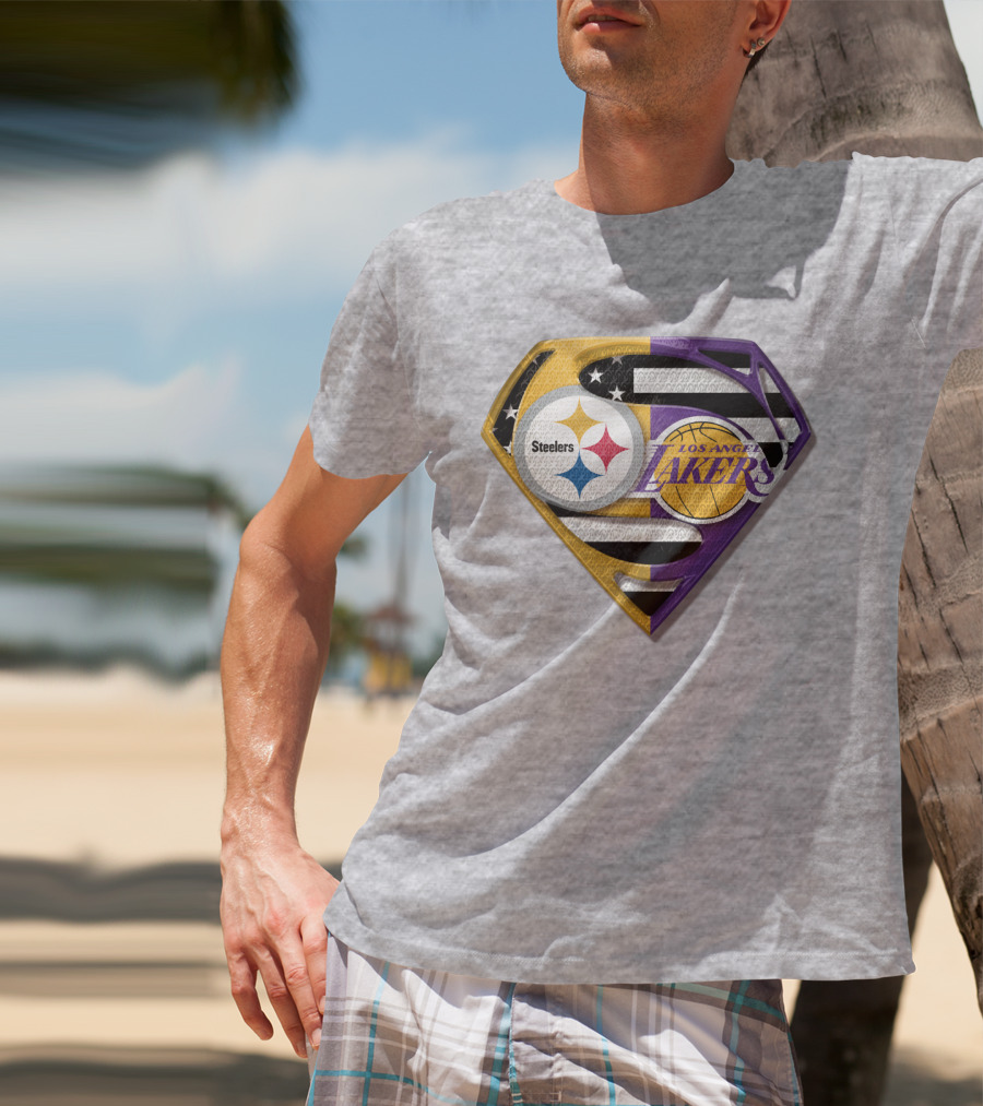 Steelers Los Angeles Lakers Super T-Shirt