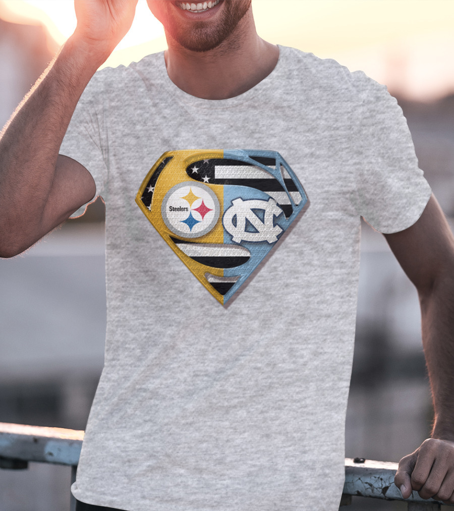 Steelers Nc Superman T-Shirt