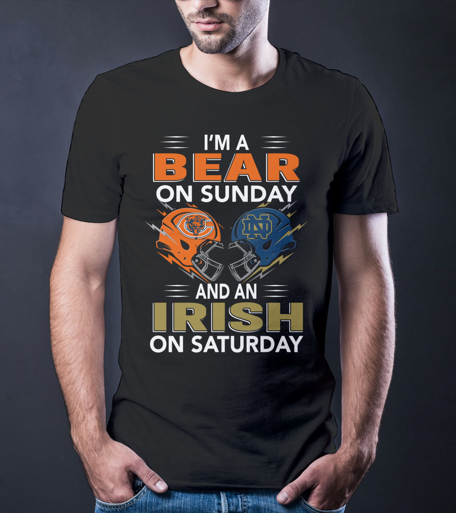 I'm A Bear On Sunday And An Irish On Saturday T-Shirt