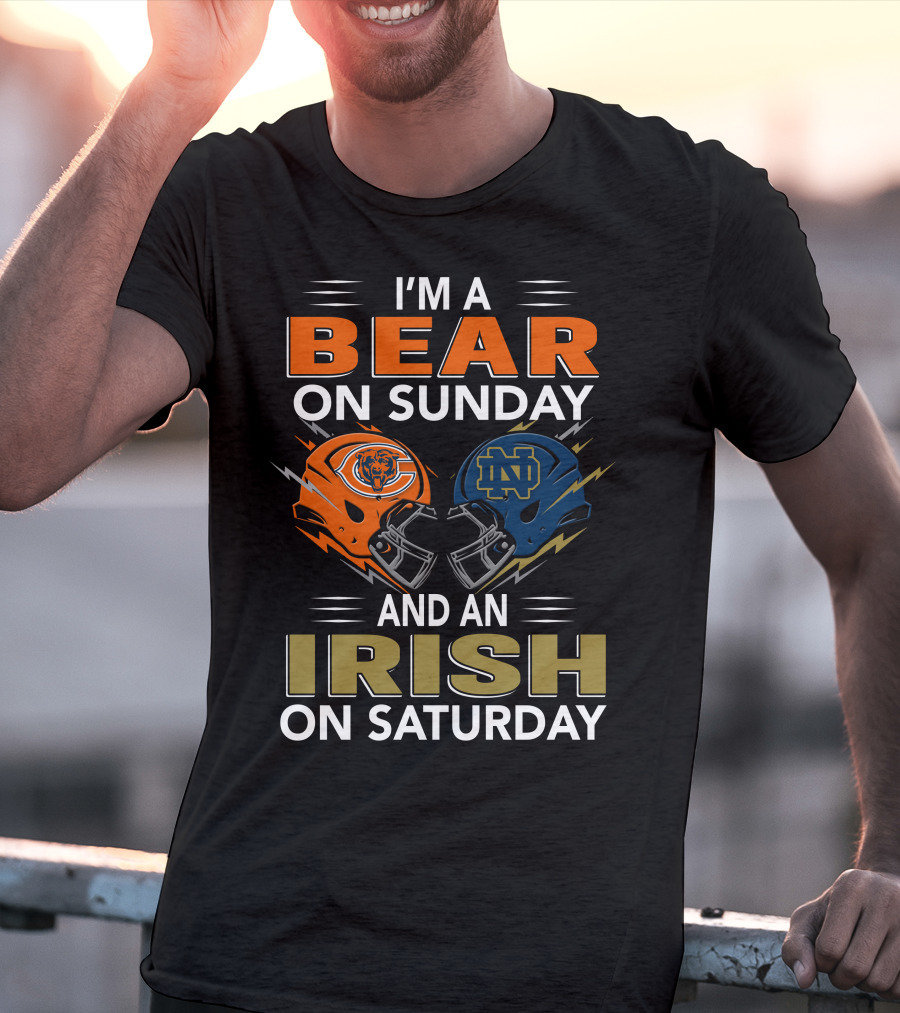 I'm A Bear On Sunday And An Irish On Saturday T-Shirt