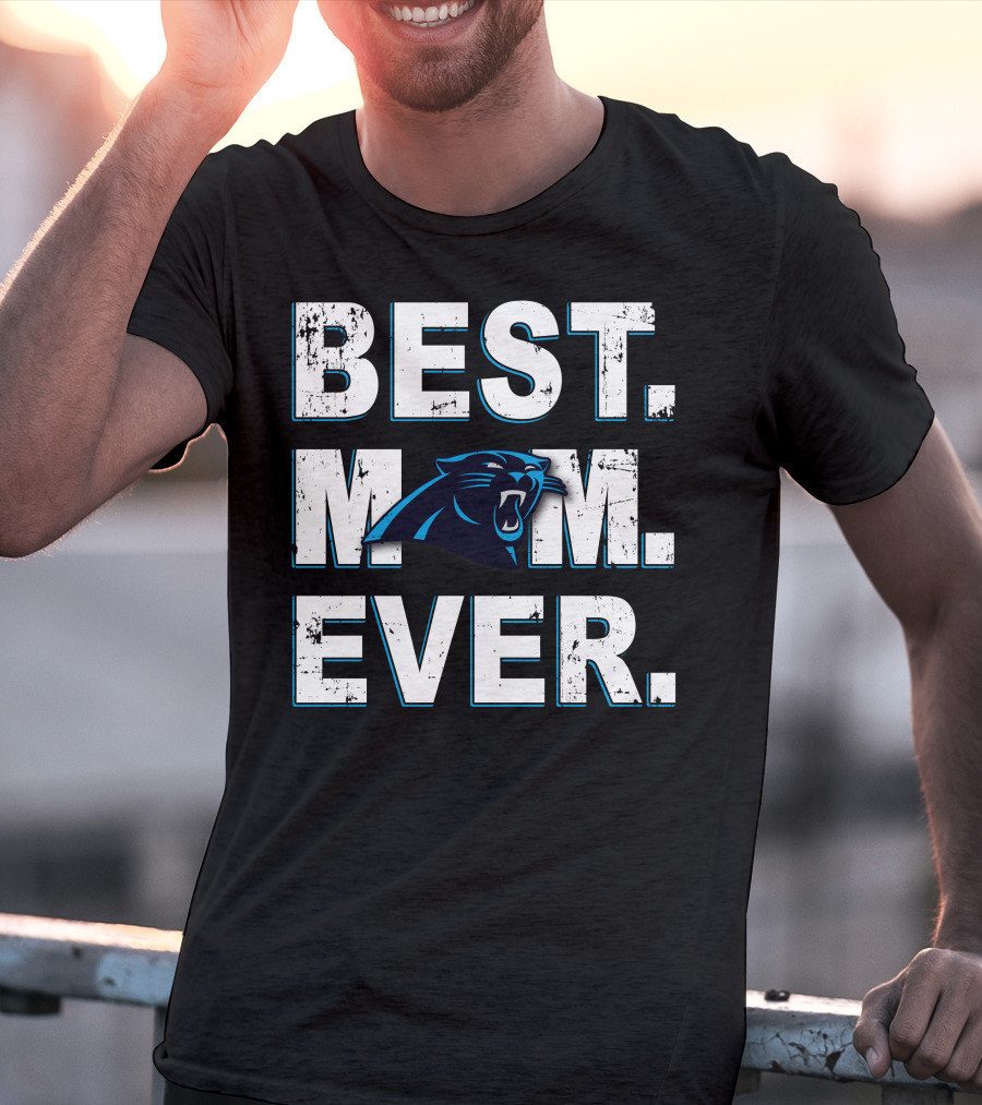 Best Mom Ever Panthers T-Shirt
