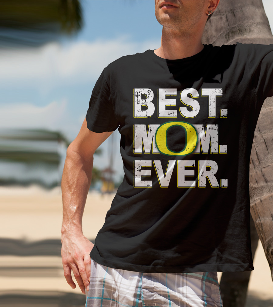 Best Mom Ever Oregon Ducks T-Shirt