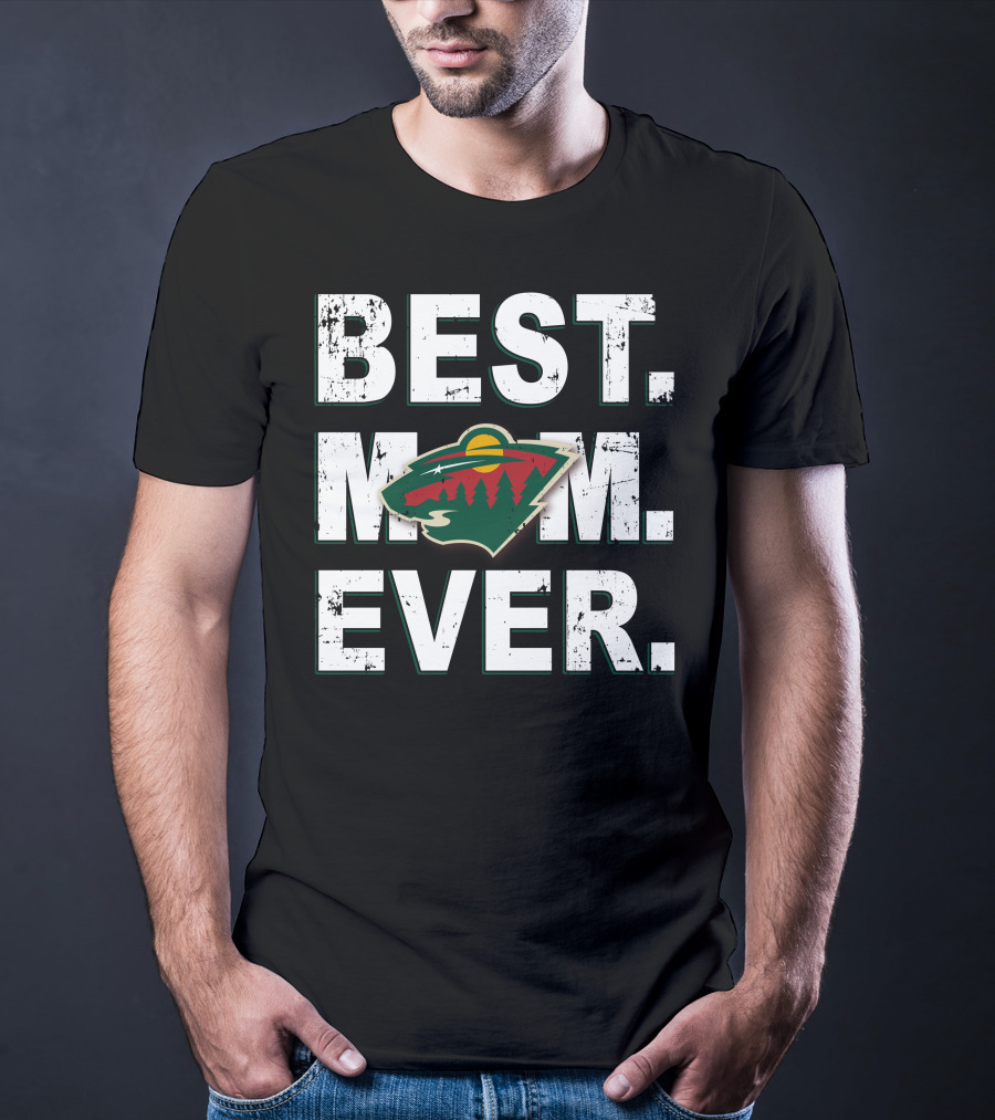 BEST MOM EVER Minnesota Wild T-Shirt