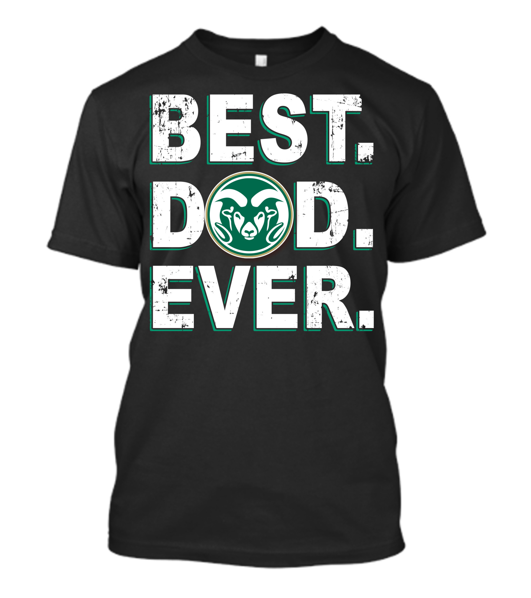 Best Dad Ever Rams T-Shirt