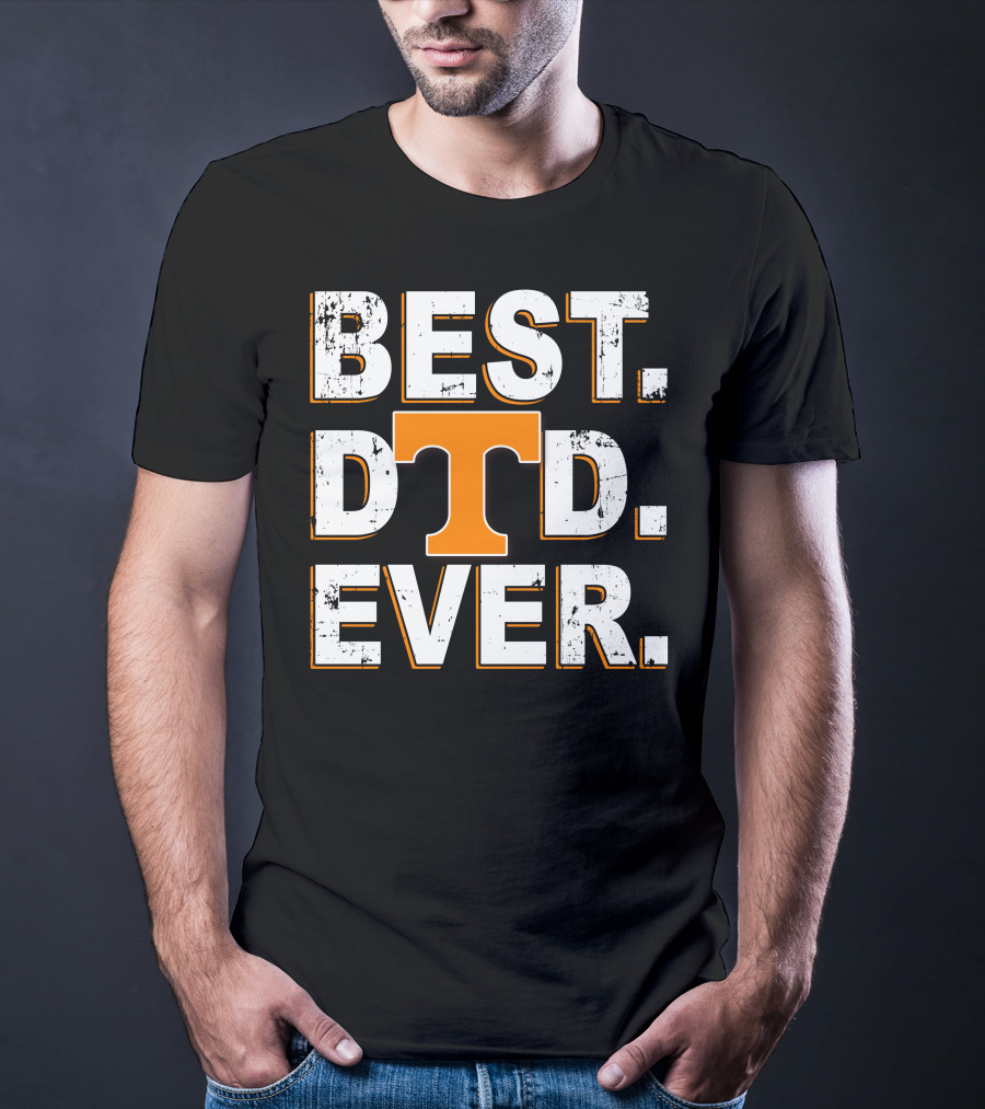 Best Dad Ever 073 Tennessee Volunteers T-Shirt