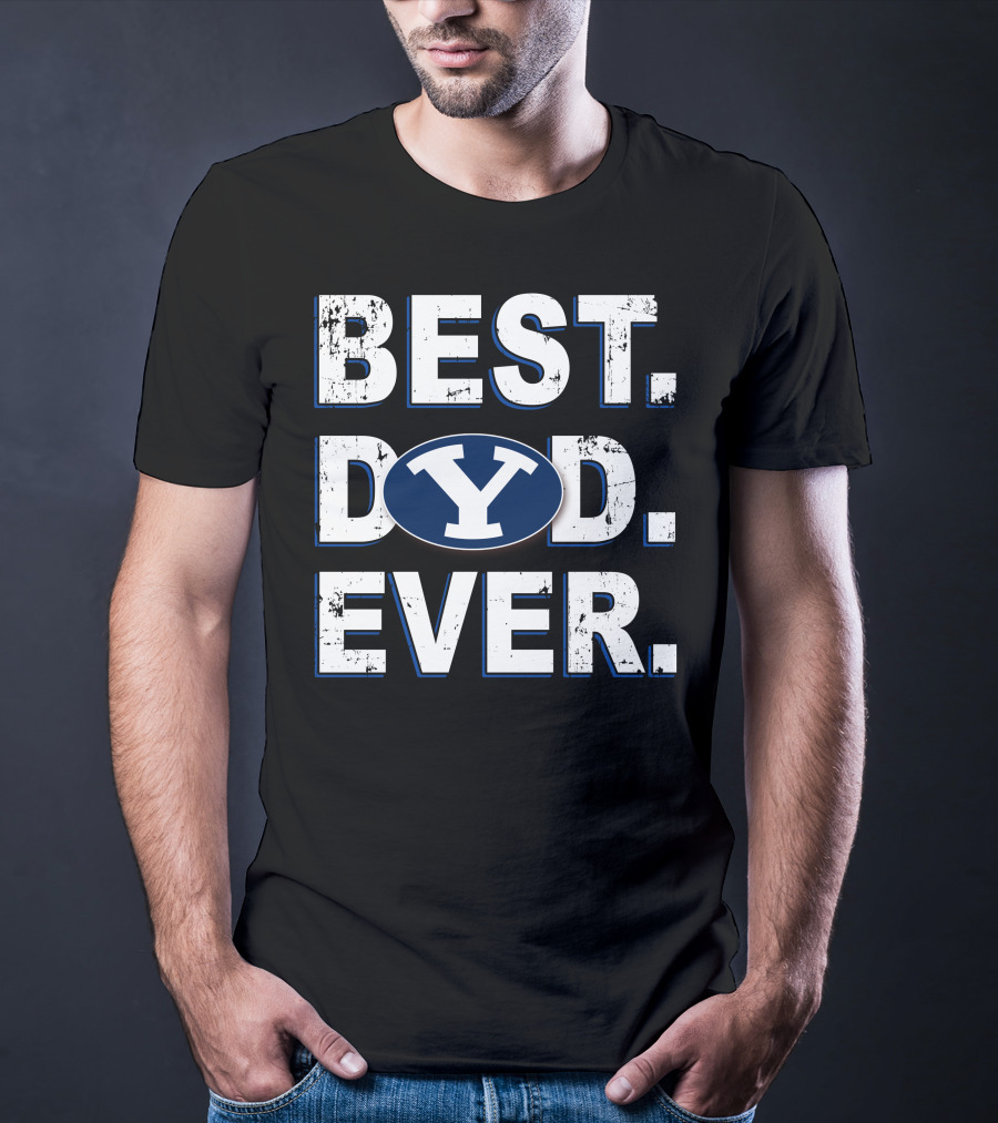 Best Dad Ever Byu T-Shirt