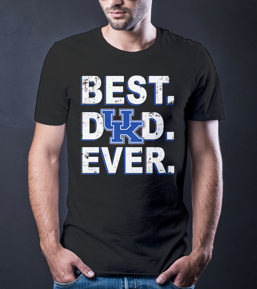 Best Dad Ever Uk Wildcats T-Shirt