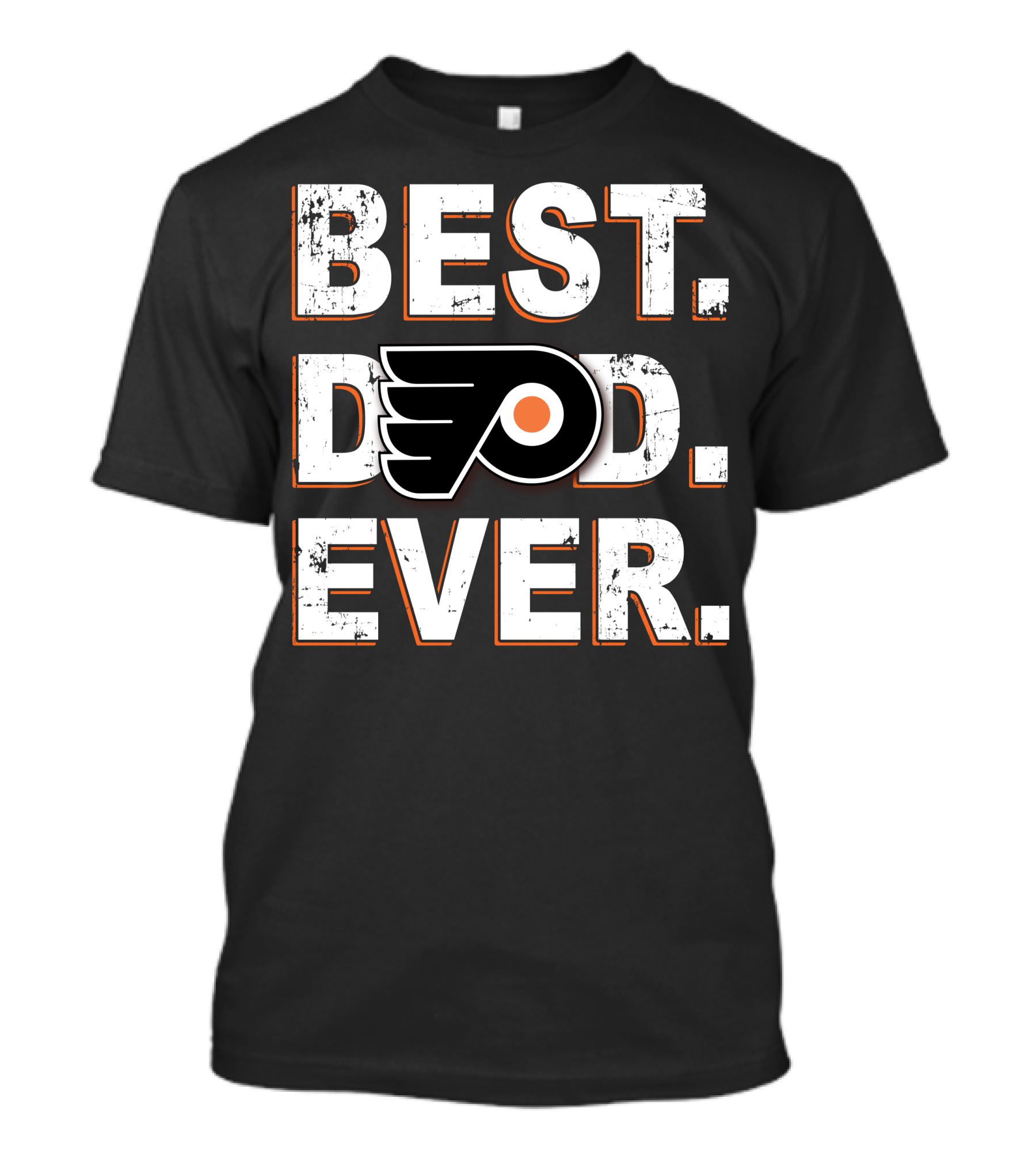 Best Dad Ever Philadelphia Flyers Fan T-Shirt