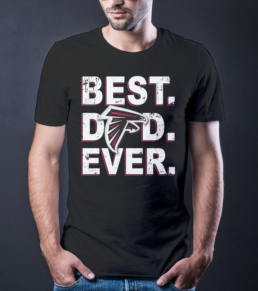 Best Dad Ever Atlanta Falcons T-Shirt