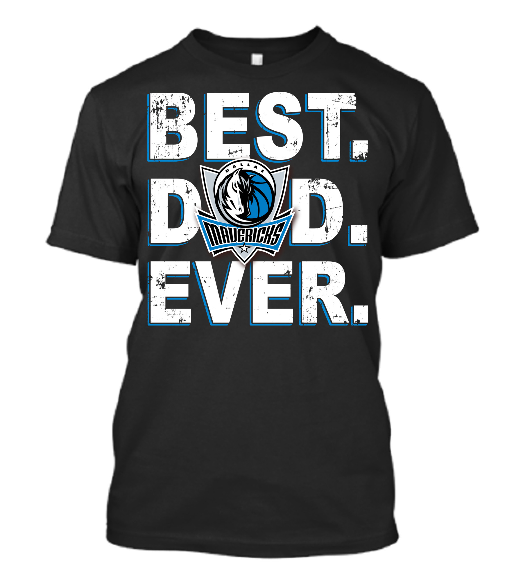 Best Dad Ever Mavericks Basketball 014 T-Shirt