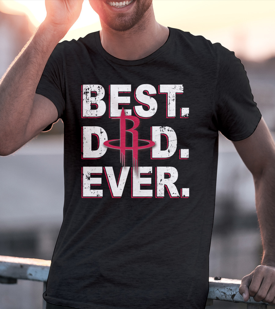Best Rockets Dad Ever T-Shirt