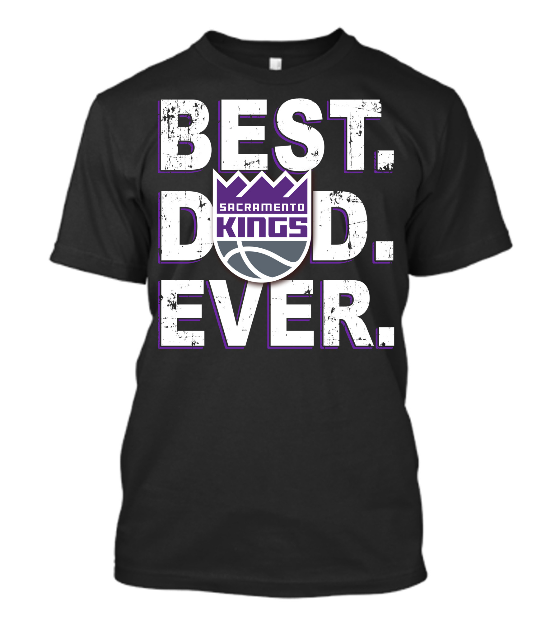Best Dad Ever Sacramento Kings T-Shirt