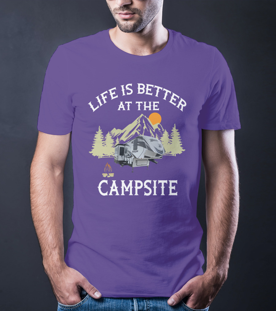 Life Is Better At The Campsite Momentum M Class 348M T-Shirt