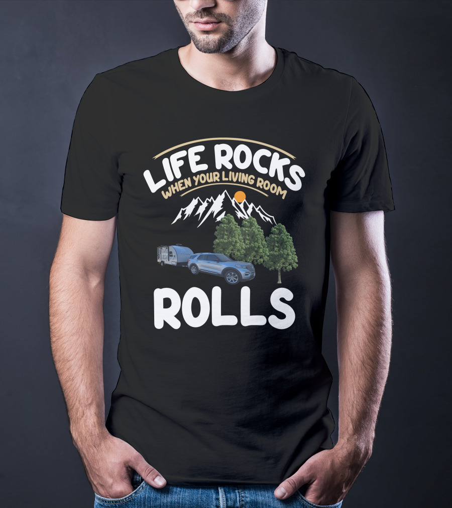 Life Rocks When Your Living Room Rolls RPod 195 T-Shirt
